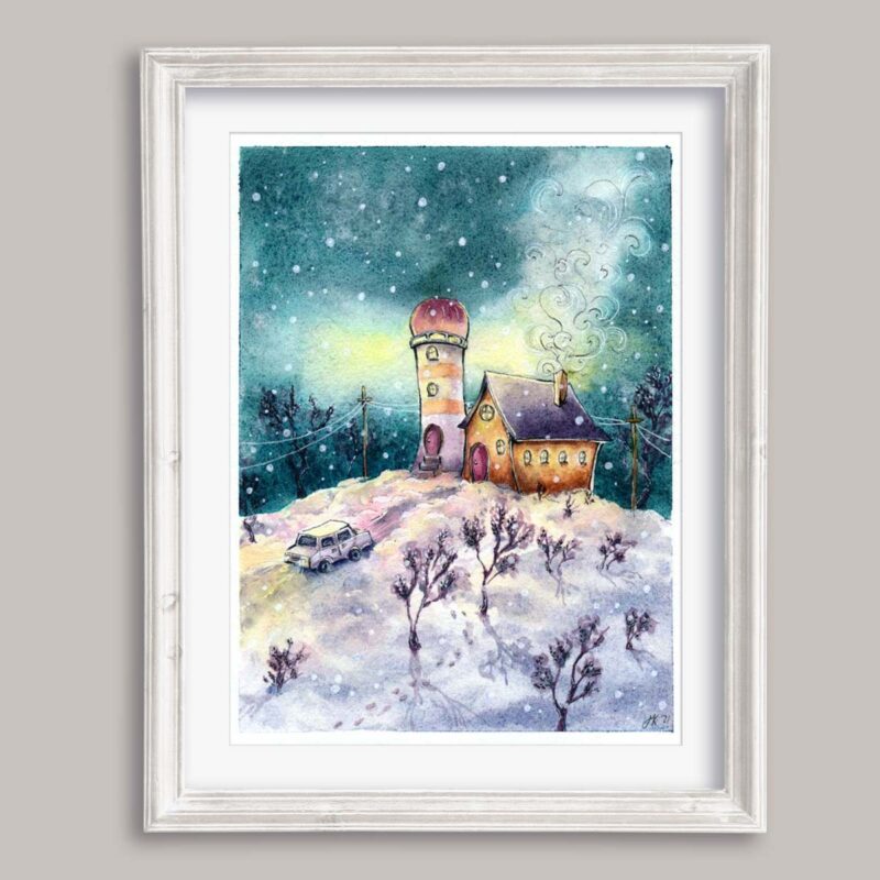 Light-House | Original | 20x15cm - Image 2