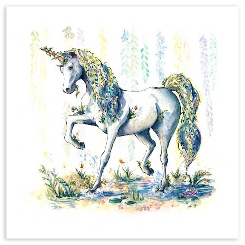 Of Blossoms and Unicorns | Print - Image 2