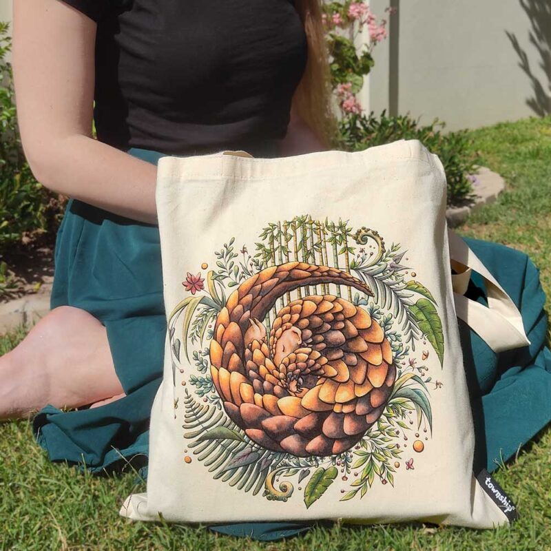 Trusty Tote Bag | Pangolin - Image 4