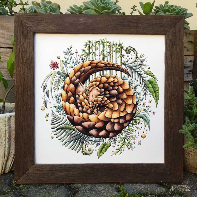 Diverse but Unified - Pangolin | Print