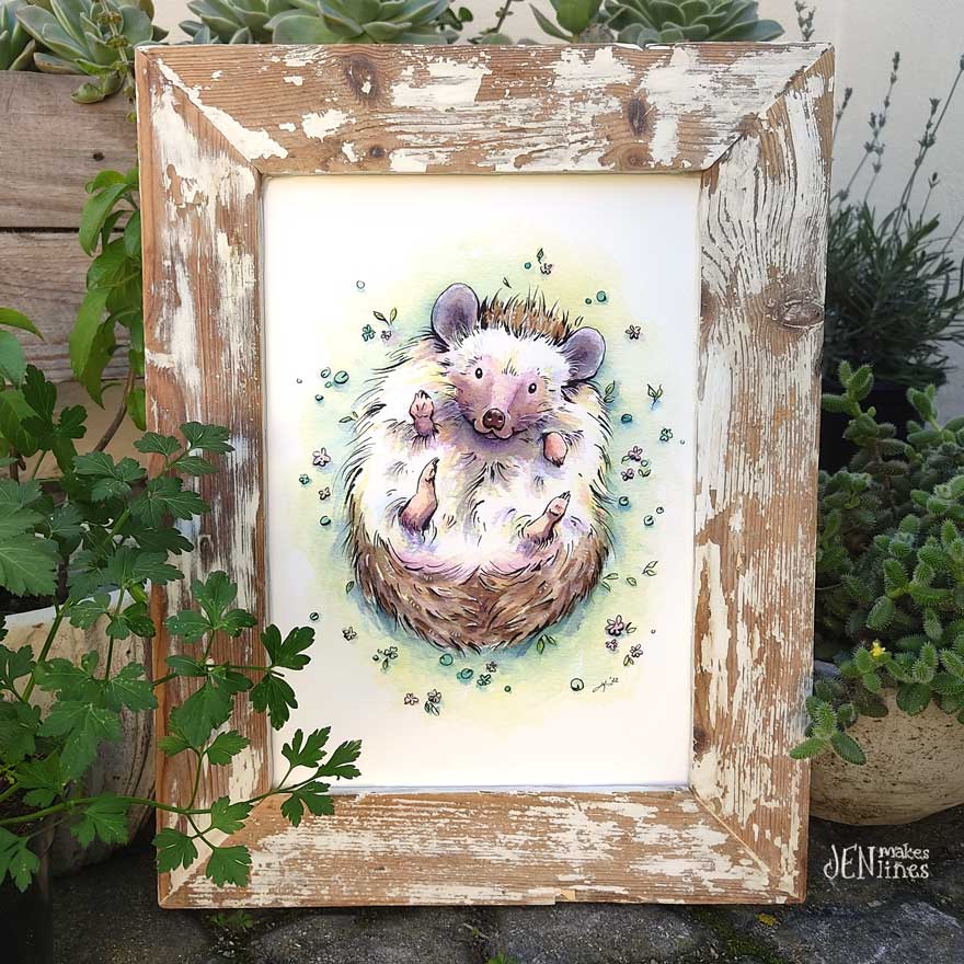 A Hedgehog's Heaven | Print