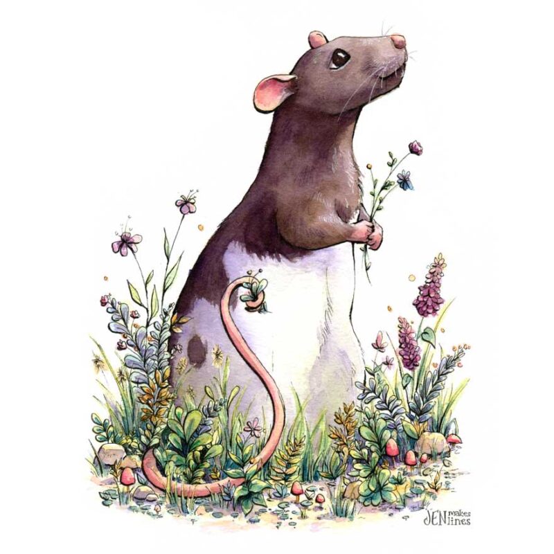 The Rat's Romance | Print - Image 2