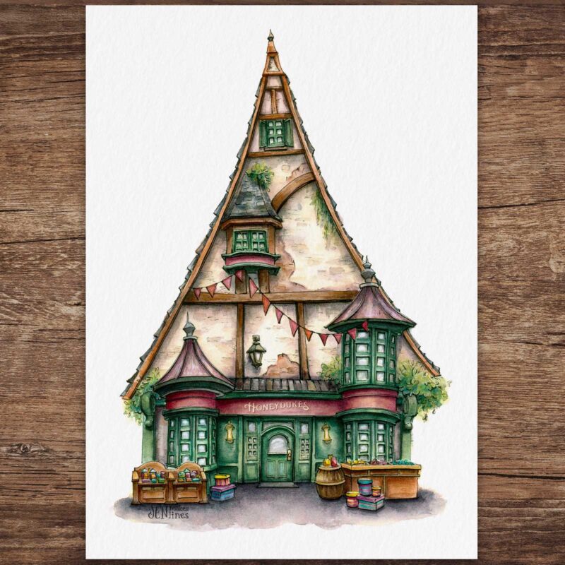 Honeydukes - Hogsmeade | Print